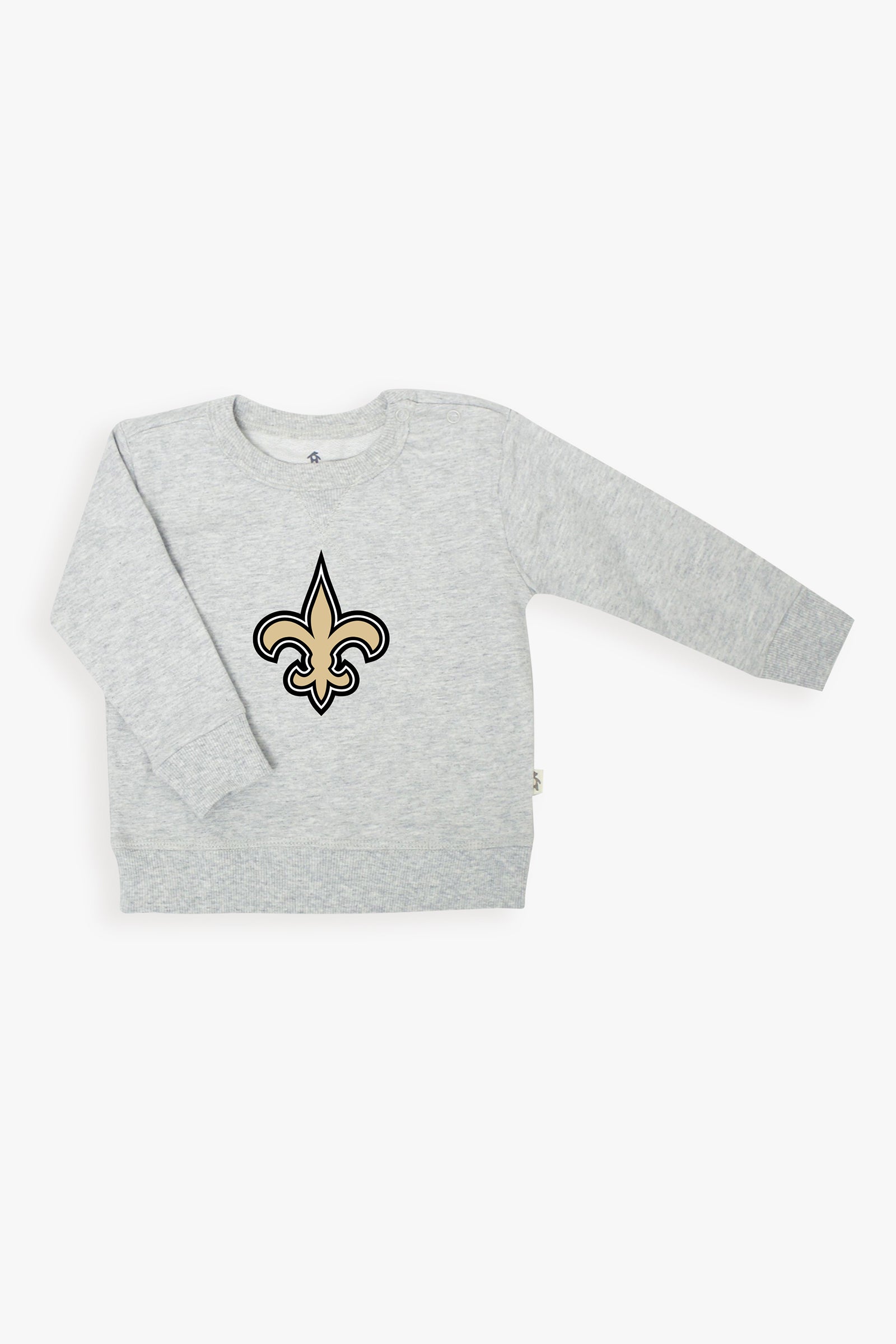 NFL Baby French Terry Crewneck Sweater in Grey