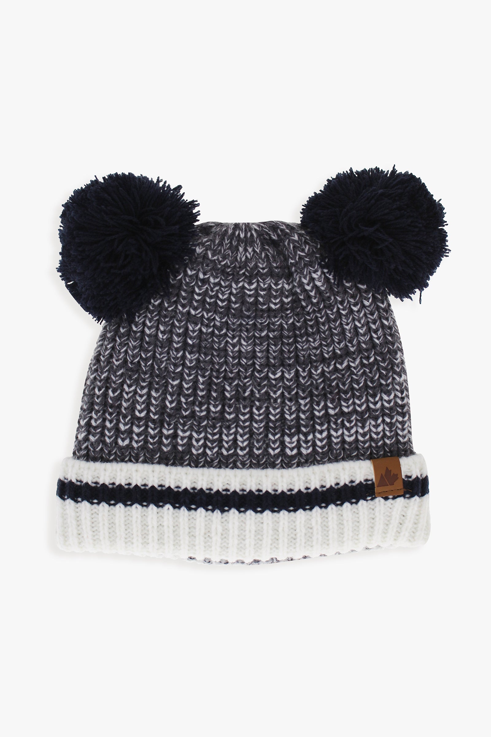 Great Northern Toddler Cuff Hat With Double Pom