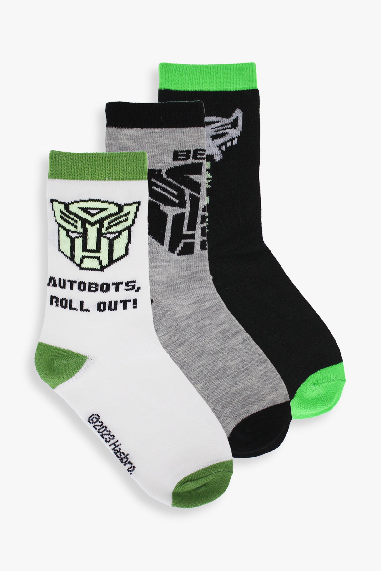 Gertex Transformers Youth Boys Big & Little Kids Crew Socks