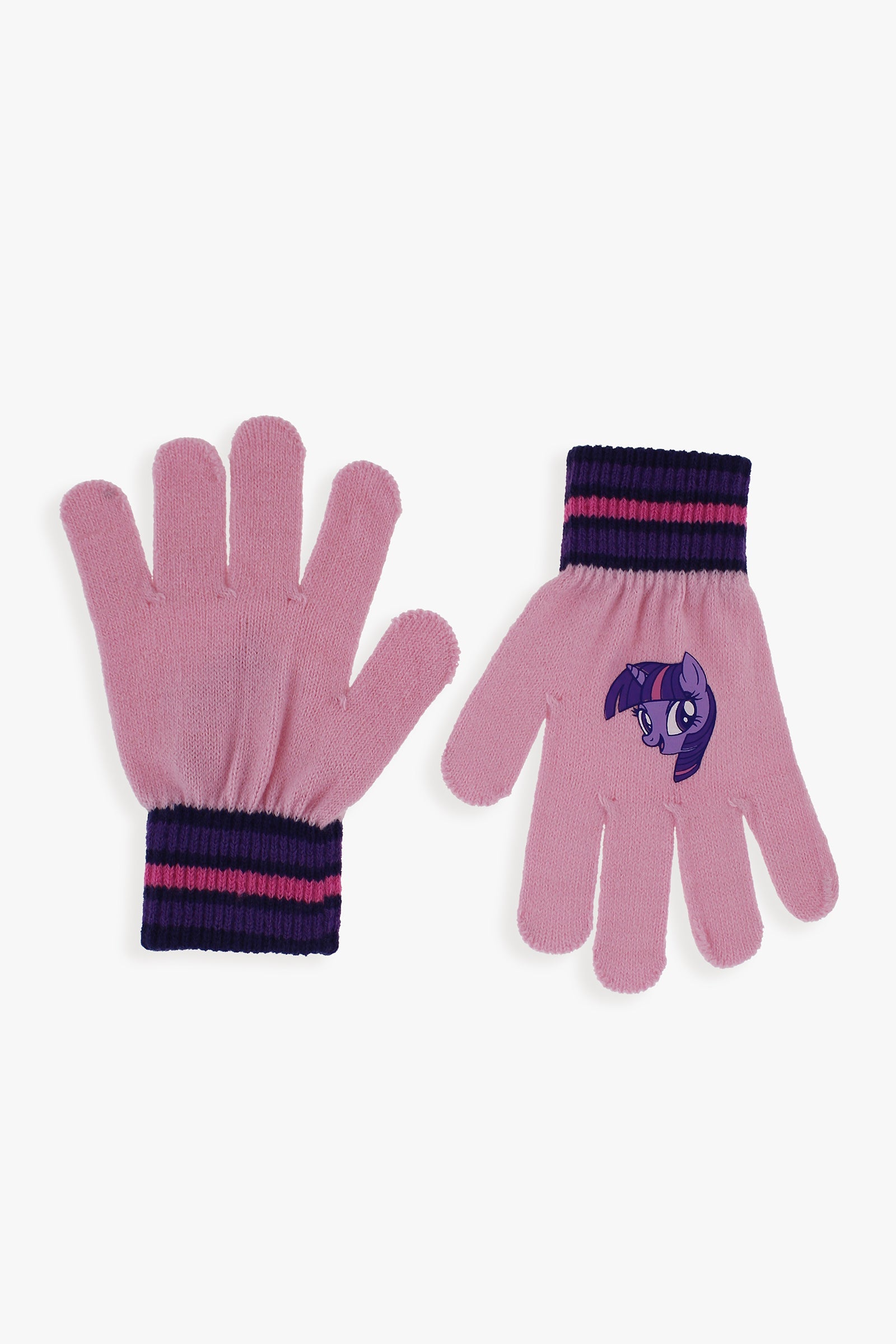 Gertex My Little Pony Youth Girls Knit Winter Gloves | Kids 4-6X