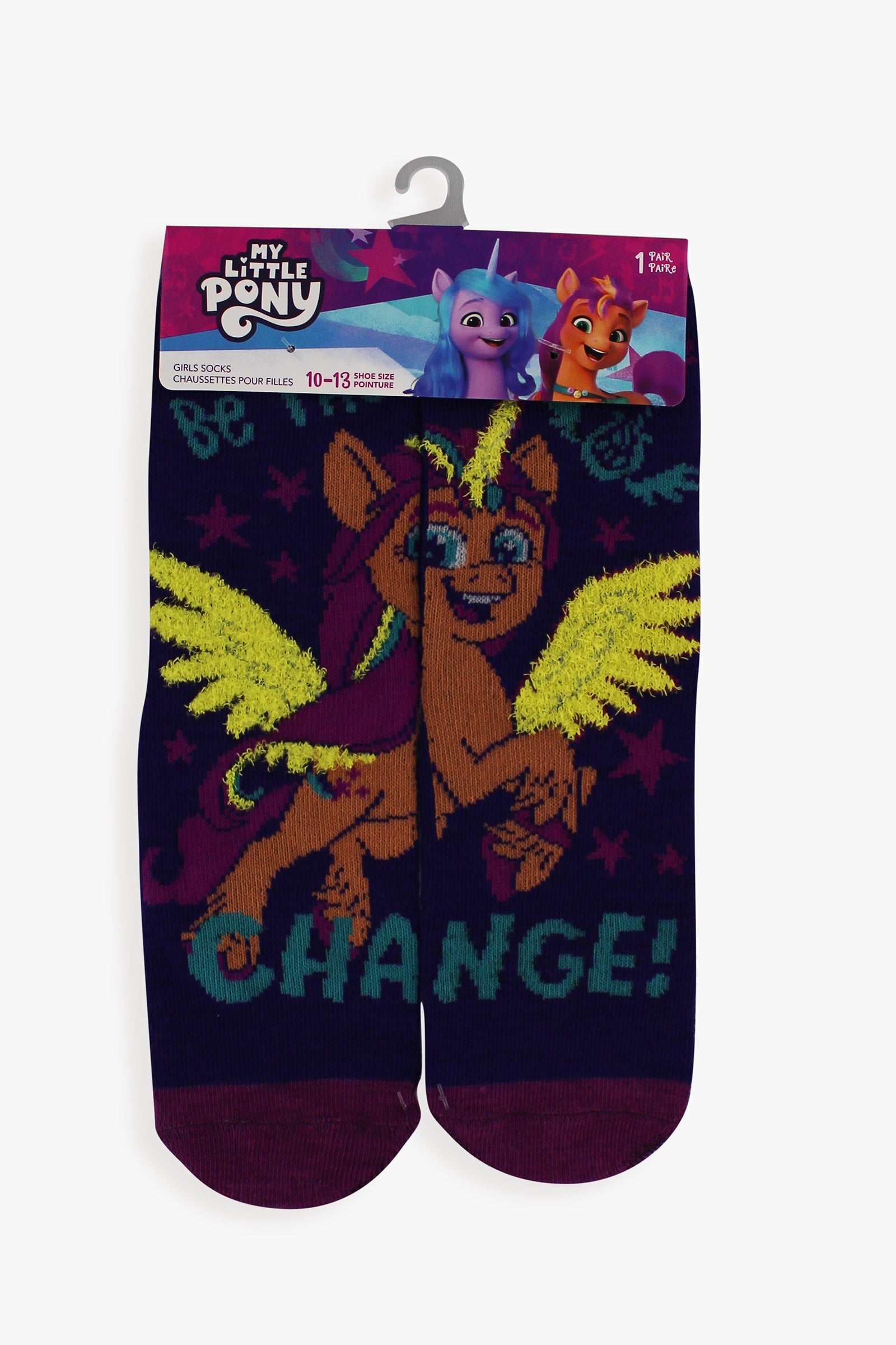 Gertex My Little Pony Girls 2-Pack Crew Socks