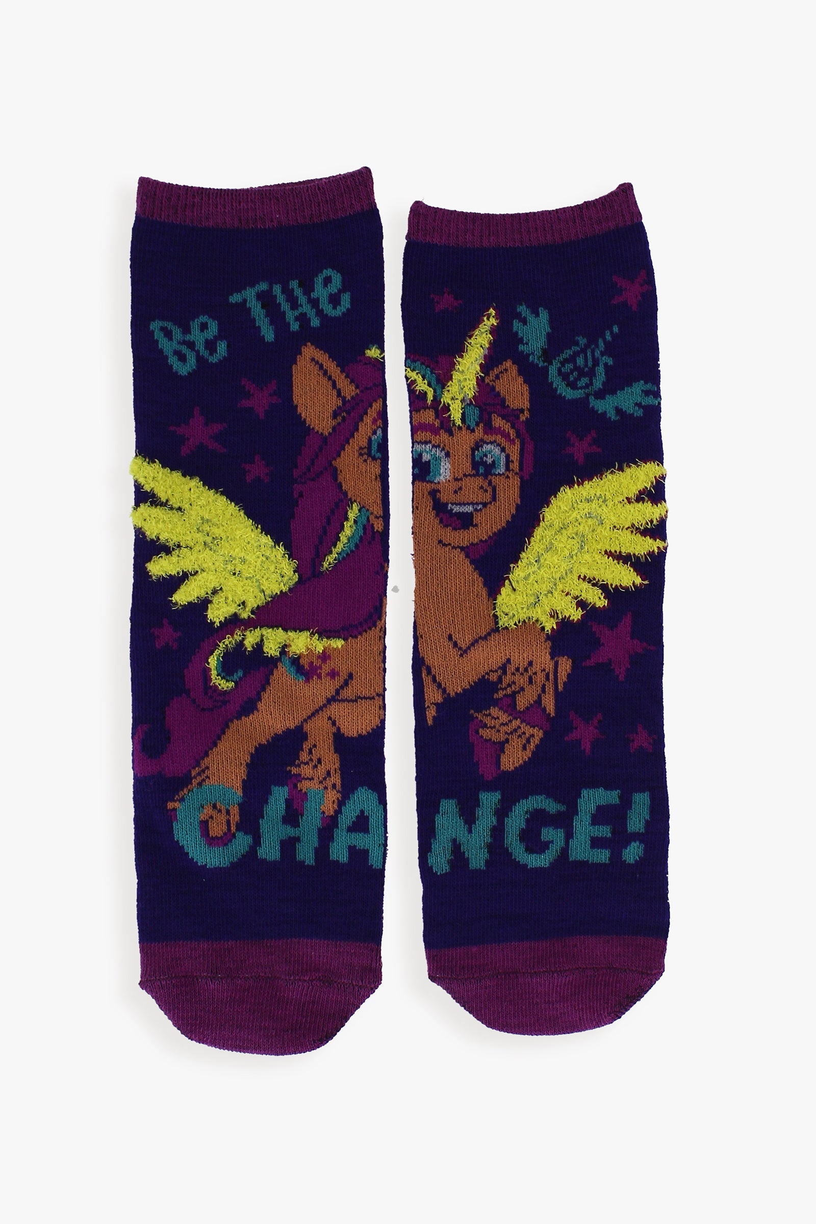 Gertex My Little Pony Girls 2-Pack Crew Socks