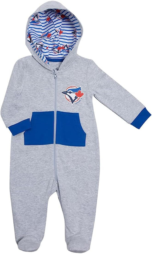 Gertex MLB Toronto Blue Jays Infant Baby Hooded Jumpsuit