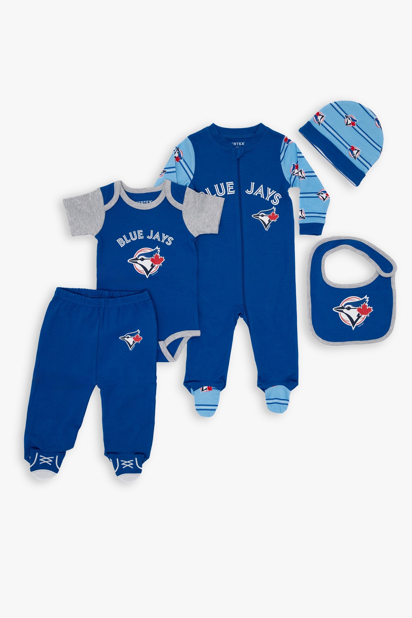 Gertex MLB Toronto Blue Jays Baby 5-Piece Layette Set