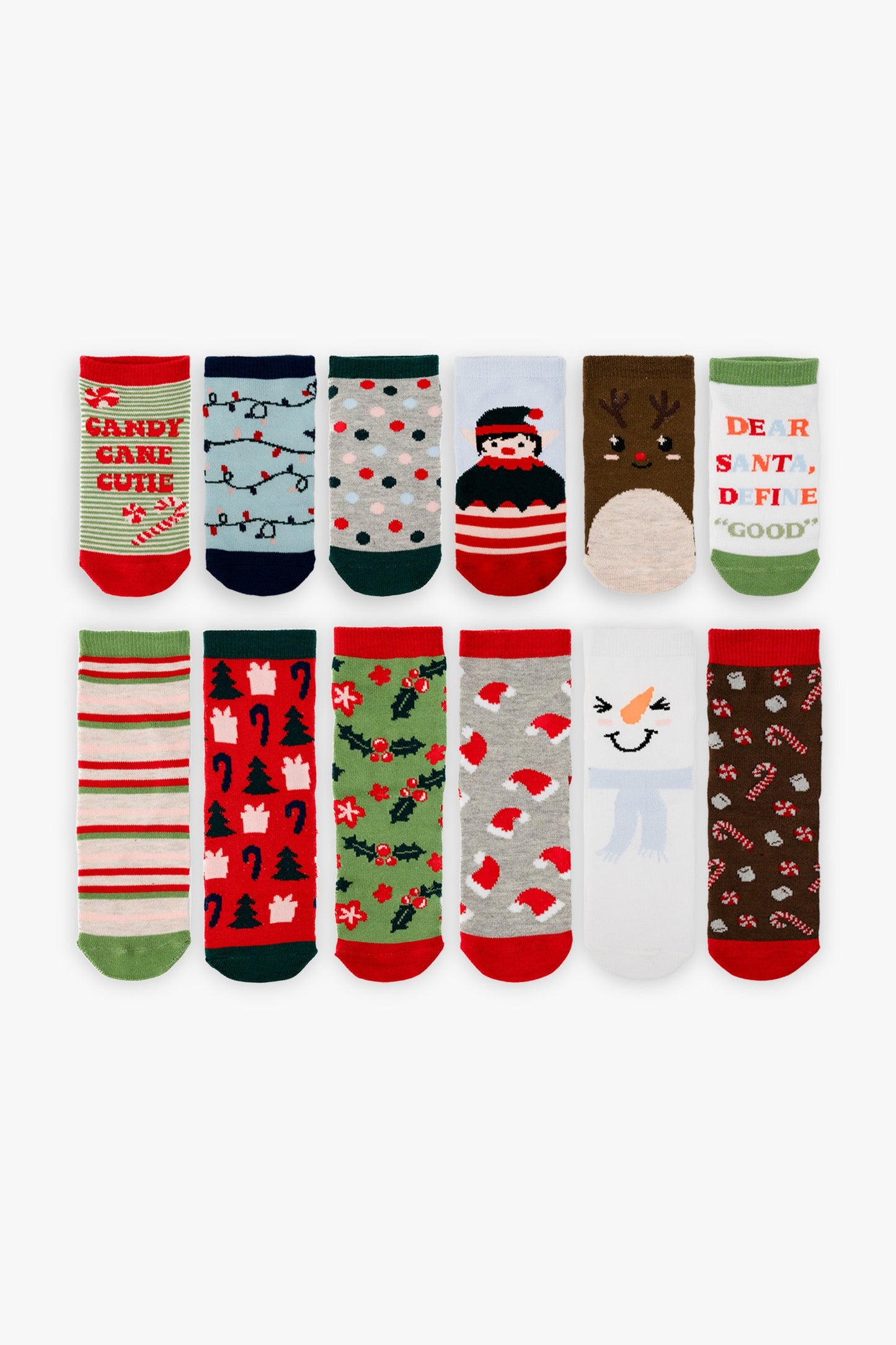 Gertex Youth Holiday "12 Days of Socks" Advent Calendar