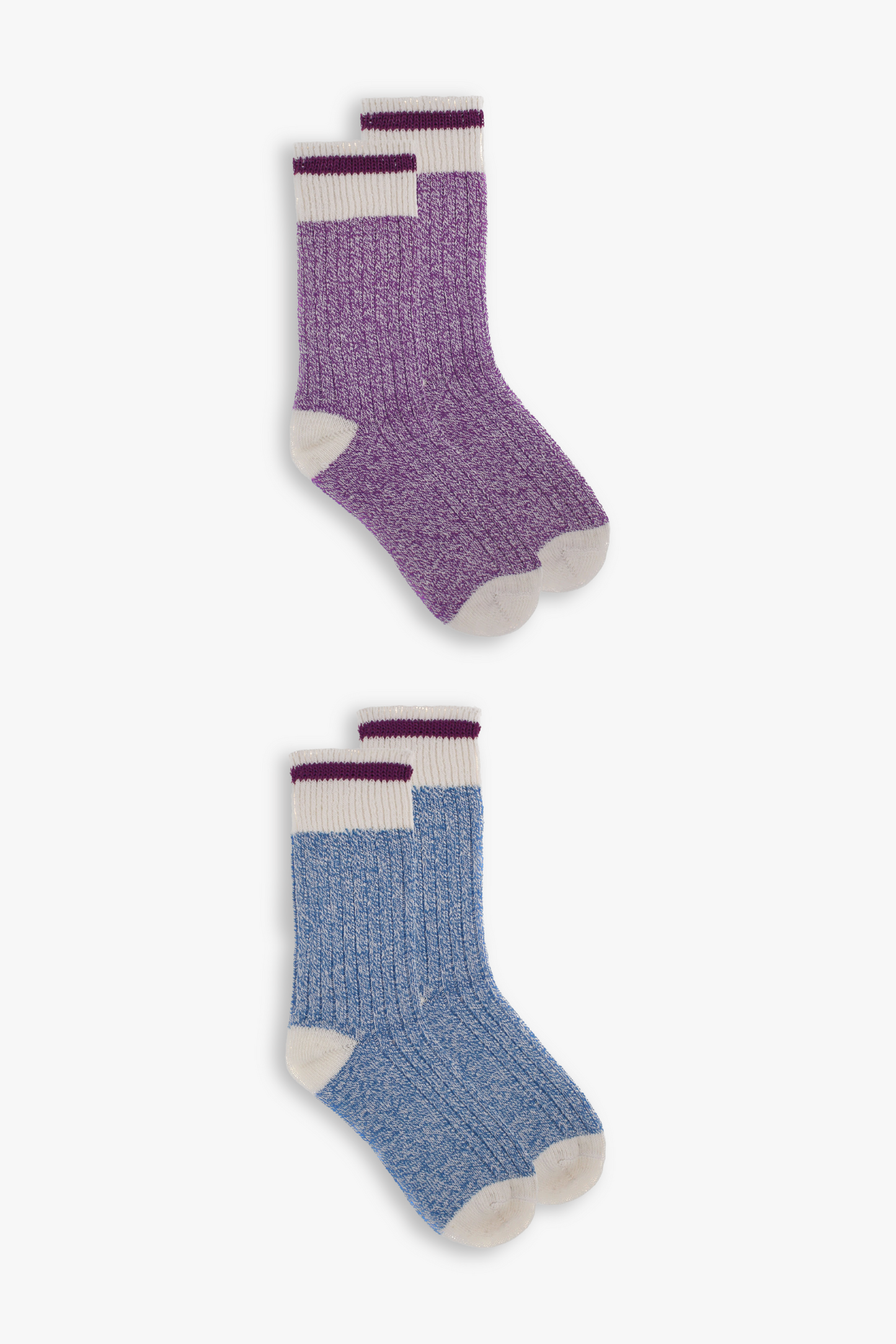 Great Northern Colourful Ladies 2-Pack Boot Socks