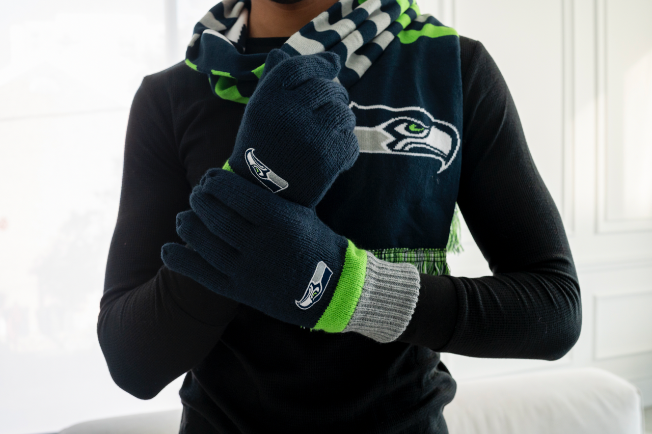 Gertex NFL Men's Lined Winter Cold Weather Gloves