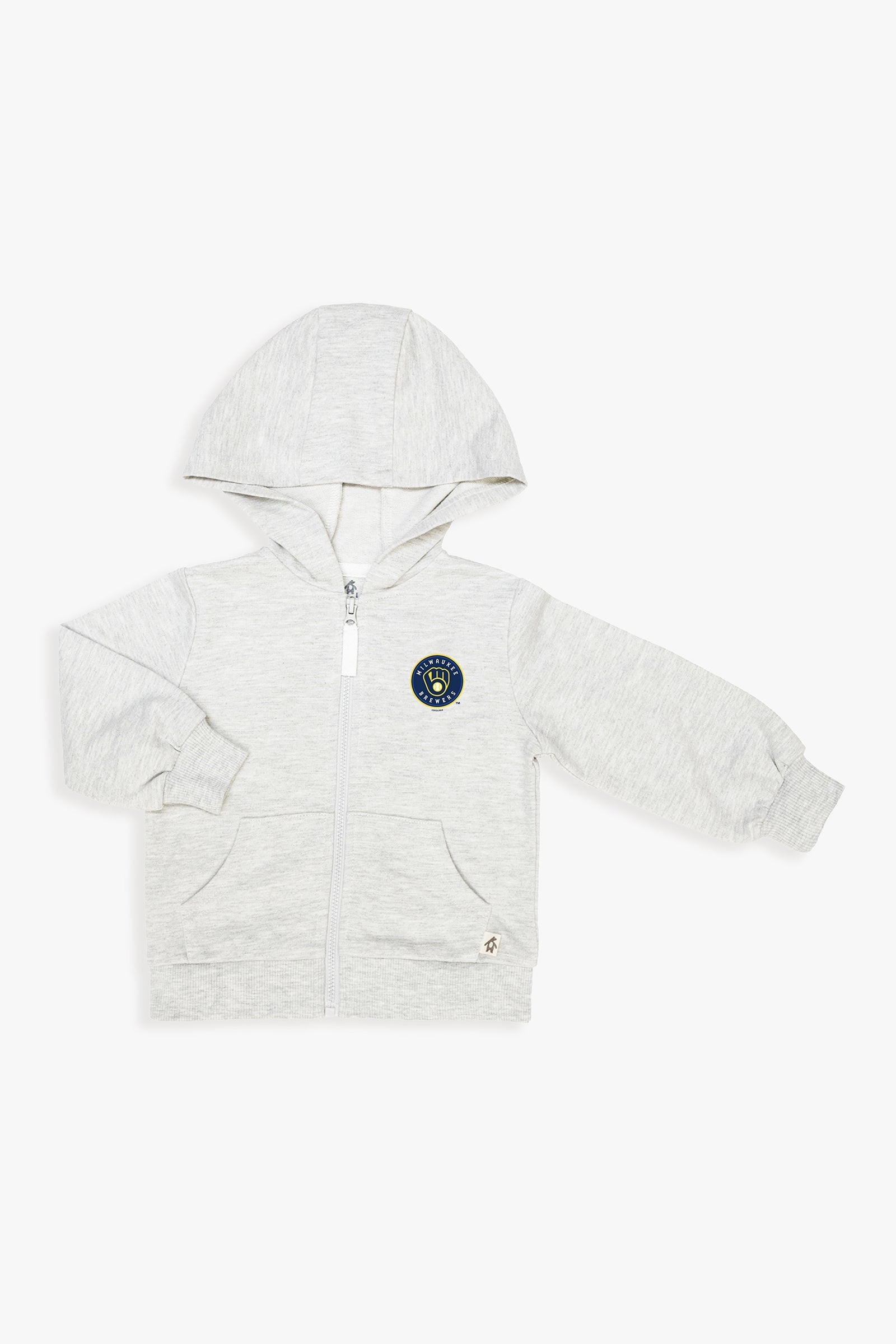 Gertex MLB Unisex Baby French Terry Cotton Zip-Up Hoodie