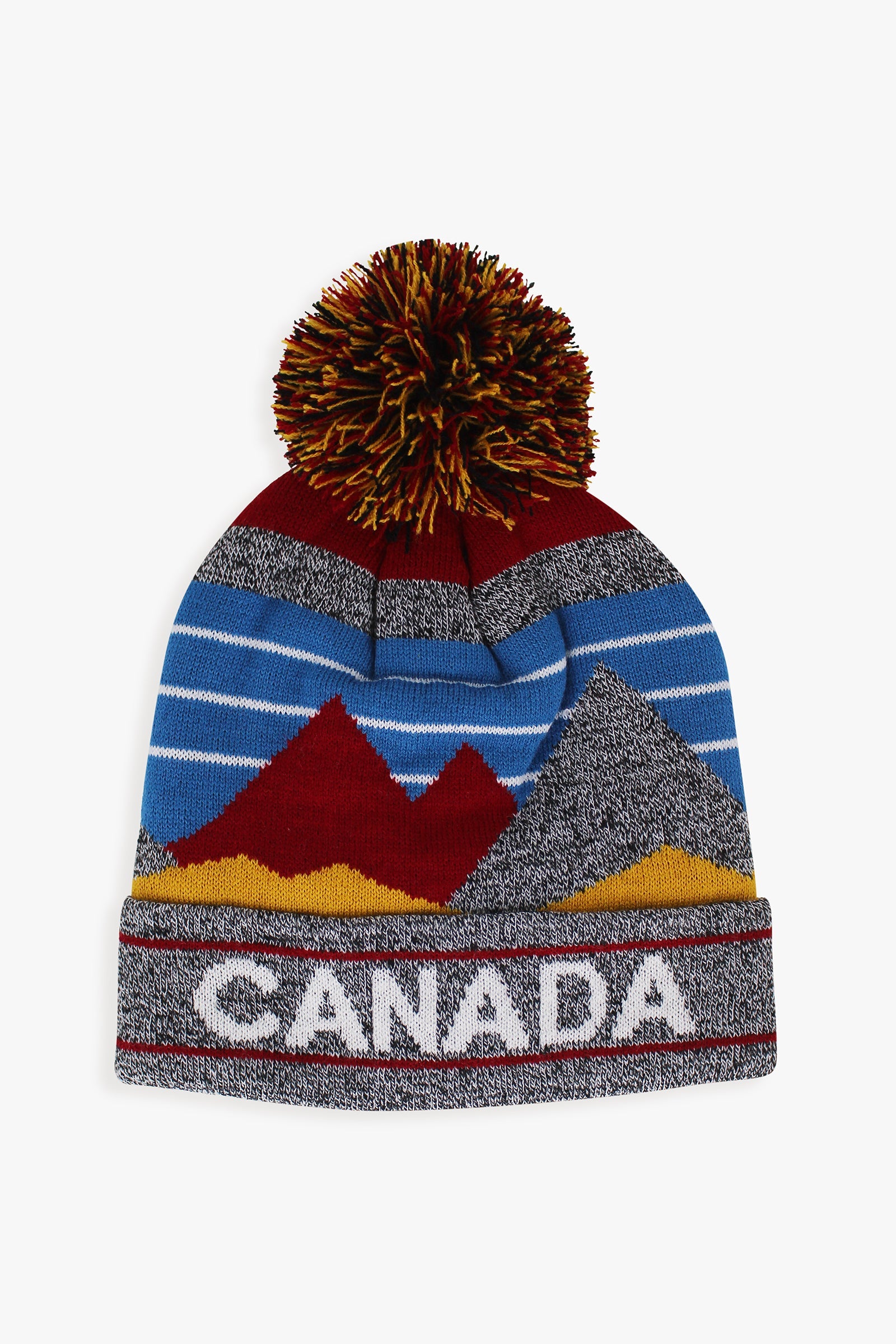 Great Northern Canada Adult Fleece Lined Hat With Scenic Landscape