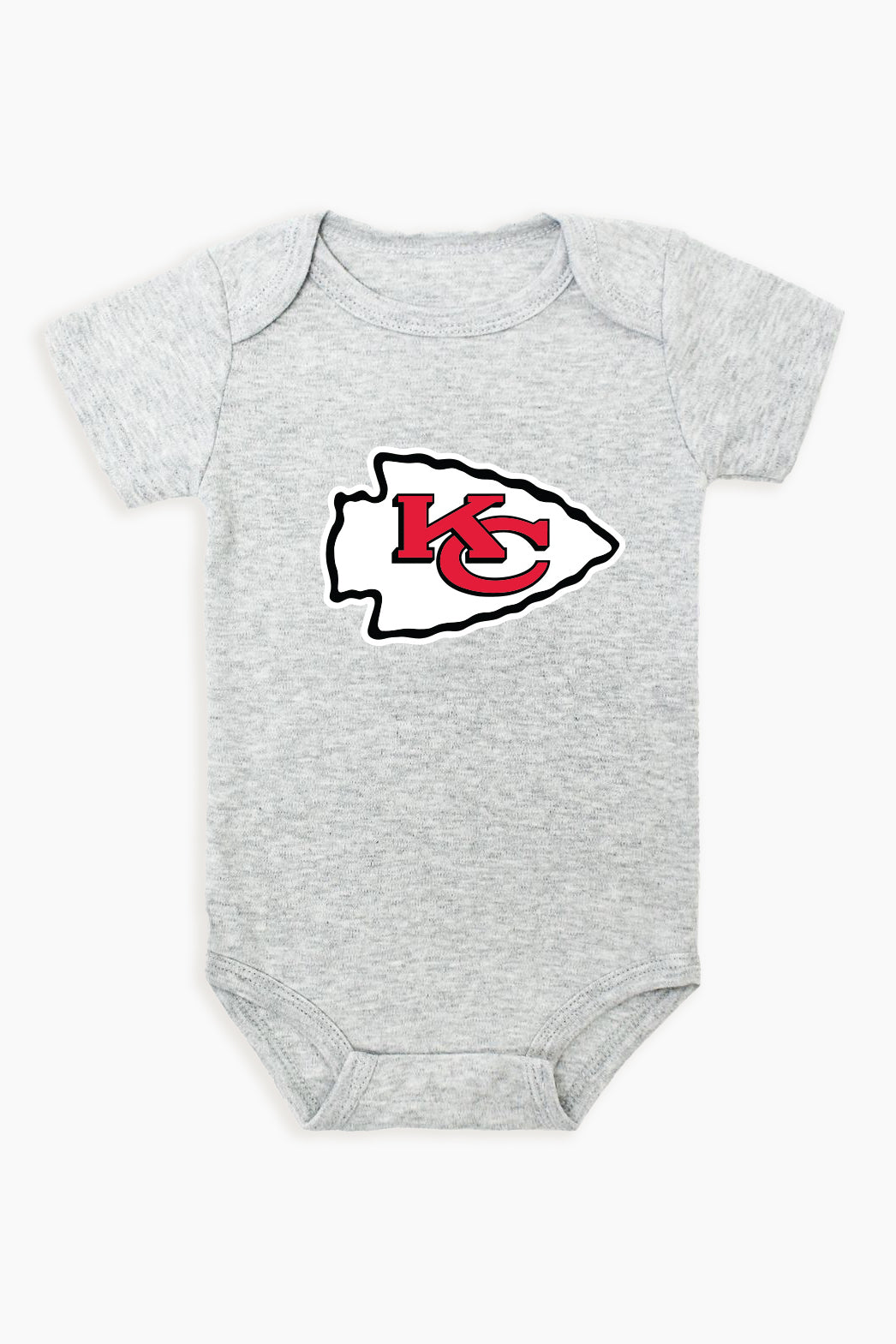 Gertex NFL Grey Baby Short Sleeve Bodysuit - AFC Division