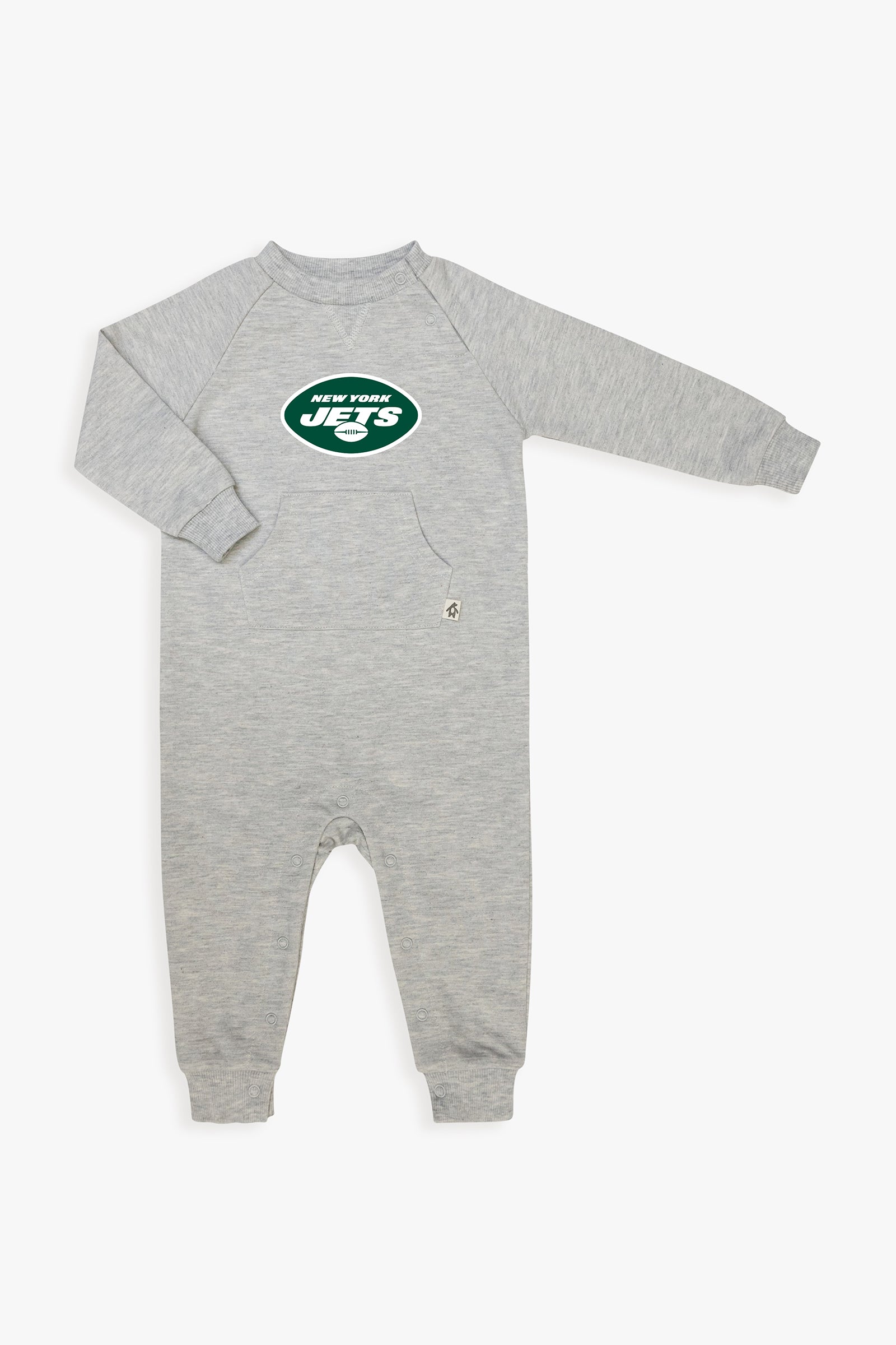 Gertex NFL Baby French Terry Jumpsuit in Grey