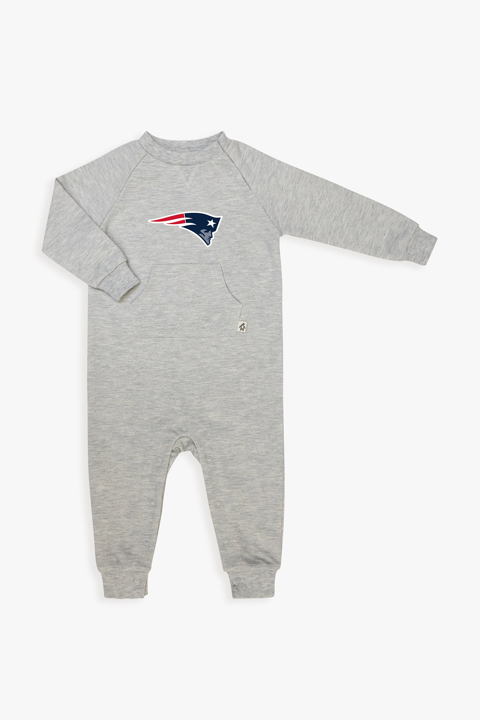 Gertex NFL Baby French Terry Jumpsuit in Grey