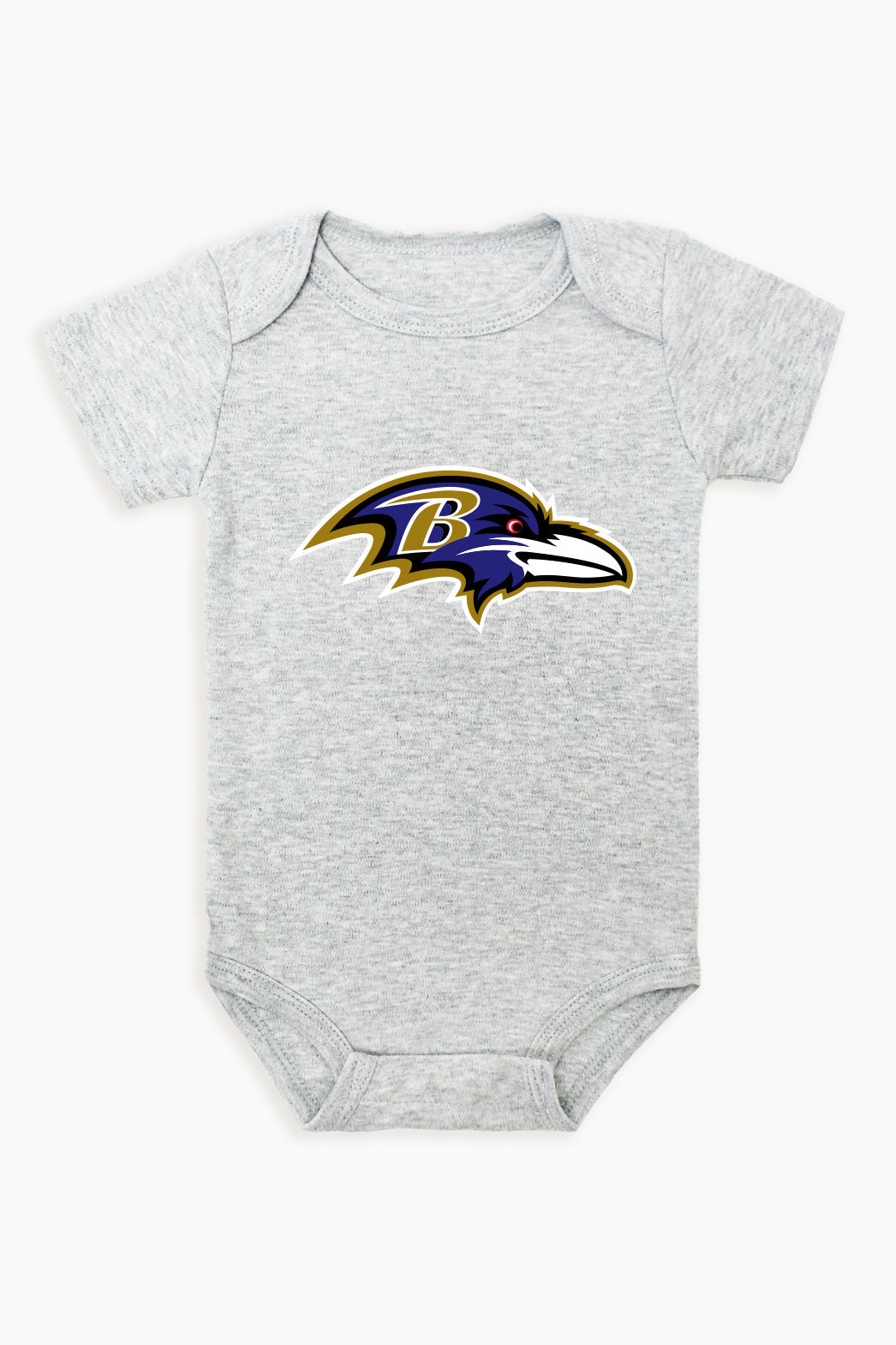 Gertex NFL Grey Baby Short Sleeve Bodysuit - AFC Division