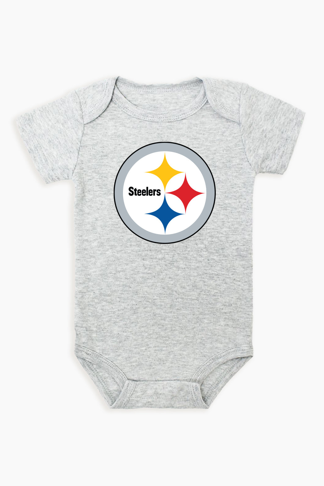 Gertex NFL Grey Baby Short Sleeve Bodysuit - AFC Division