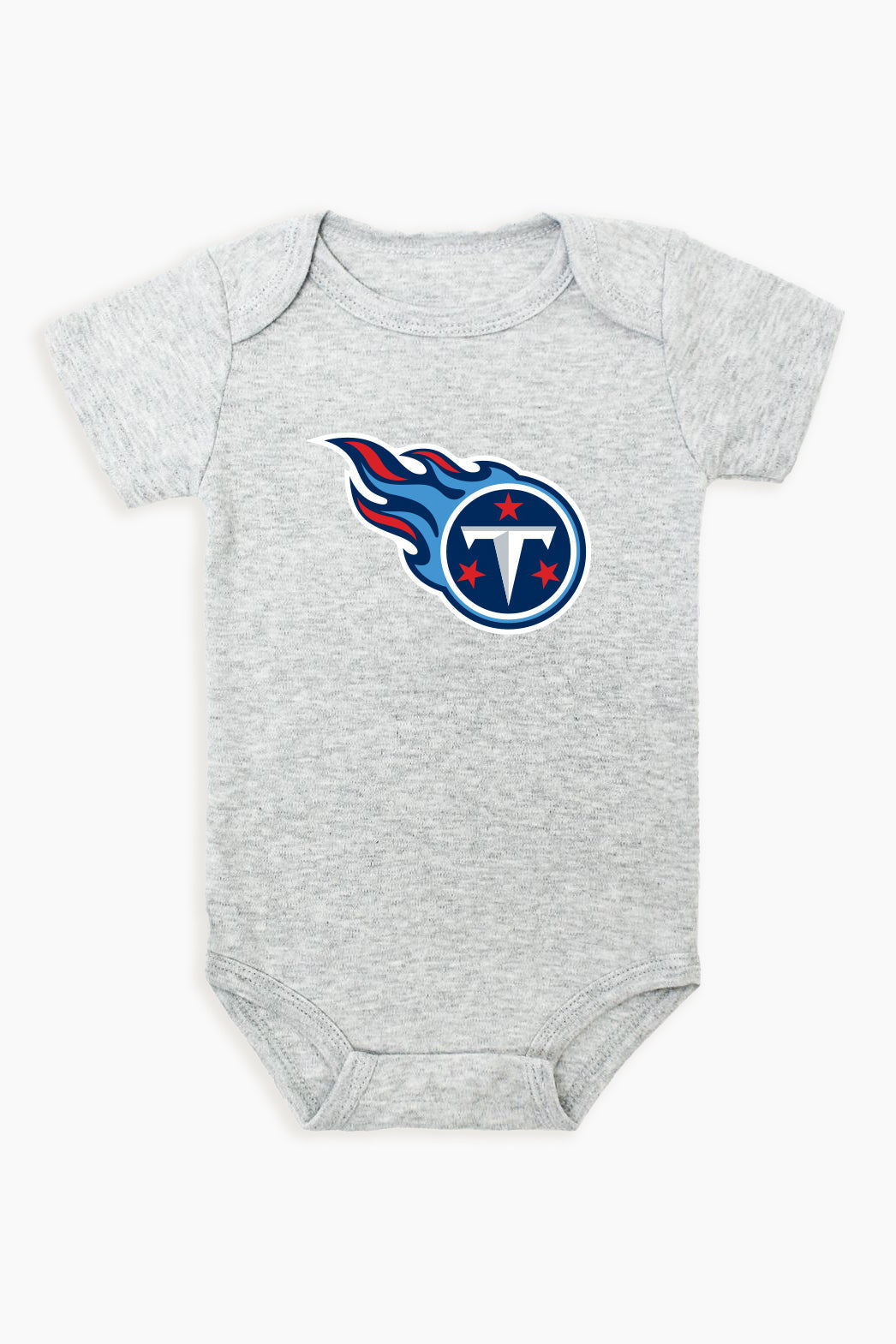 Gertex NFL Grey Baby Short Sleeve Bodysuit - AFC Division